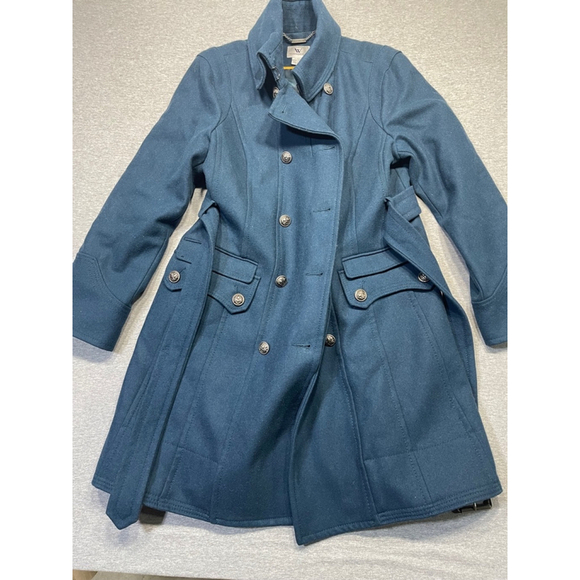 Worthington Jackets & Blazers - Women's Worthington Wool military styleCoat, XL, Blue